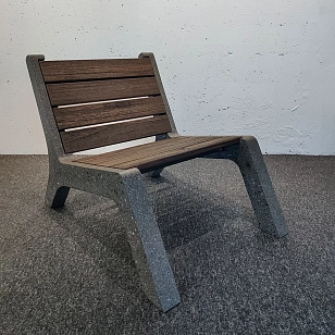 Уличное кресло Concretika C-lounge для сада и загородного дома Уличное кресло Concretika C-lounge, уличное оборудование