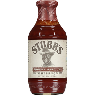Барбекю соус Stubbs Smokey Mesquite для сада