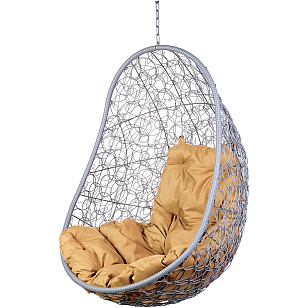 Подвесное кресло Bozollo Uovo Grigio ( без стойки), садовая мебель