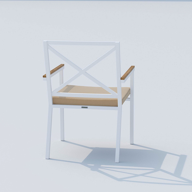 Стул Ideal Patio Festa Цвет: белый, бежевый 