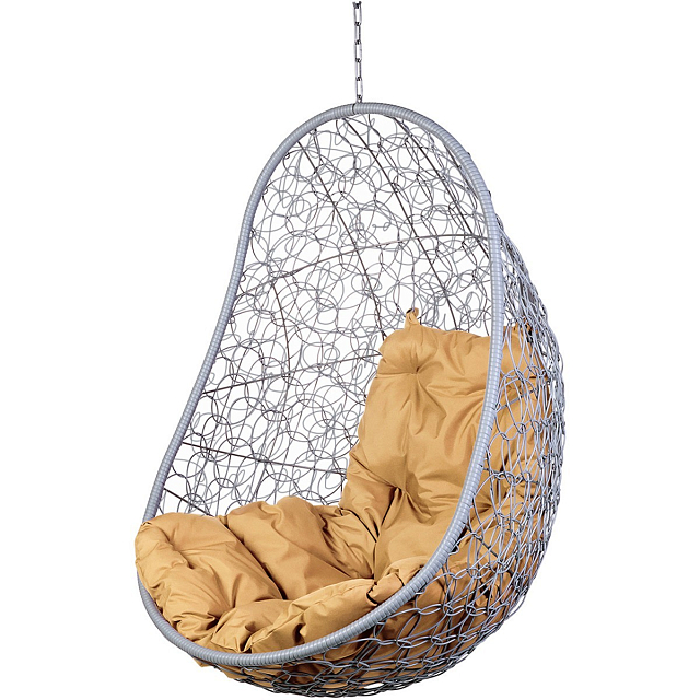 Подвесное кресло Bozollo Uovo Grigio ( без стойки) 