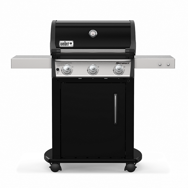 гриль газовый weber spirit e-315 gbs, черный