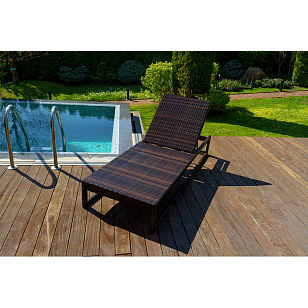 Шезлонг лежак Lite Kyoto для дачи Шезлонг лежак Lite Kyoto, садовая мебель