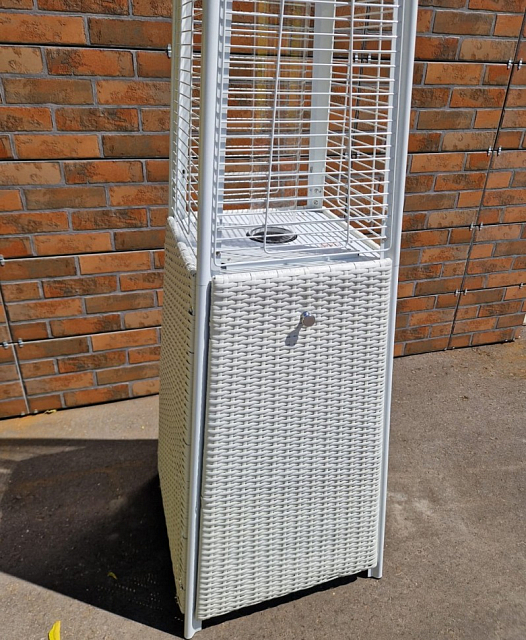 Уличный газовый обогреватель WWT 13I Rotang White mini Mini 