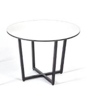 Журнальный стол 4SIS Майами Ø60 Цвет: молочный 