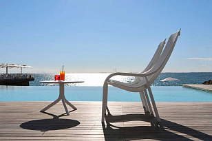 Кресло Nardi Net Lounge Цвет: белый для дачи Кресло Nardi Net Lounge Цвет: белый, садовая мебель