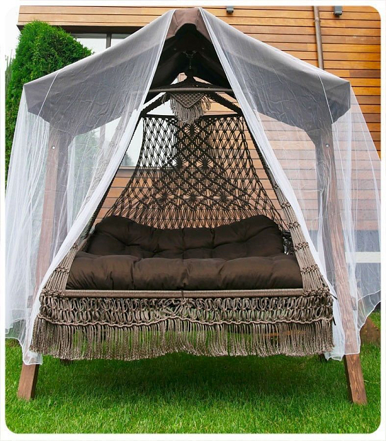 Подвесные плетеные качели Lite Seara 