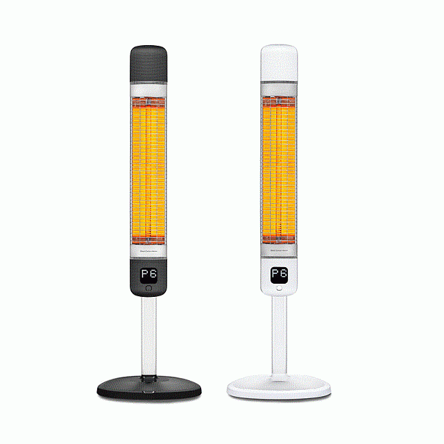 Уличный электрический обогреватель Luxeva FR SMART black 2500 