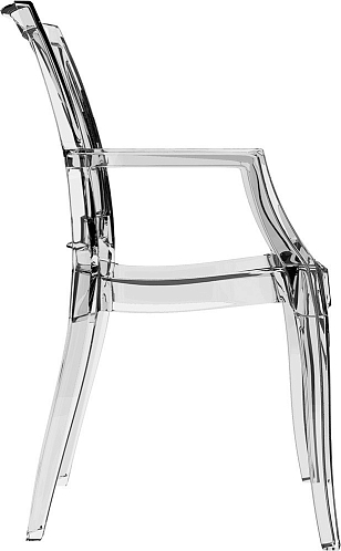 Кресло Siesta Contract Arthur Цвет: бесцветный для дачи Кресло Siesta Contract Arthur Цвет: бесцветный, садовая мебель