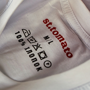 Одежда и аксессуары Футболка St.Tomato с двухсторонней печатью Serial griller XL/XXL для BBQ