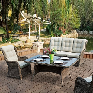 Обеденная группа Joygarden Geneva, садовая мебель