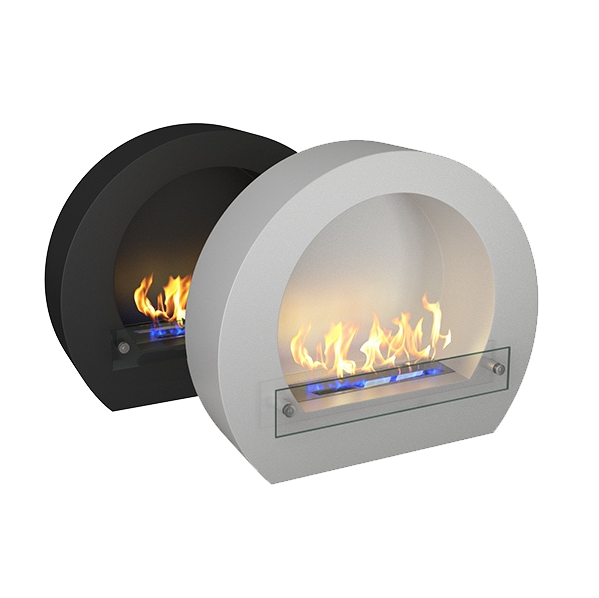 Биокамин ZeFire Barrel White