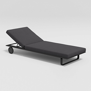 Шезлонг Gardenini Hacienda Dark, садовая мебель