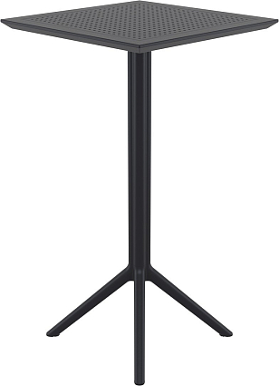 Стол барный Siesta Contract Sky 60 Цвет: черный, садовая мебель