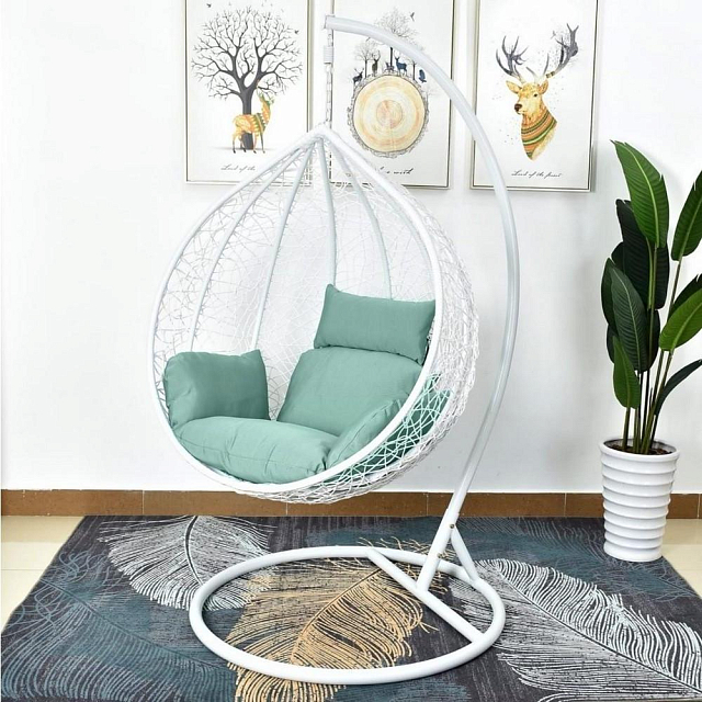 Подвесное кресло Cocoon Chair 168 L White 