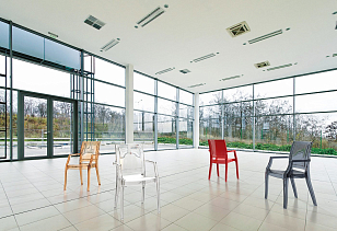 Кресло Siesta Contract Arthur Цвет: бесцветный для дачи Кресло Siesta Contract Arthur Цвет: бесцветный, садовая мебель