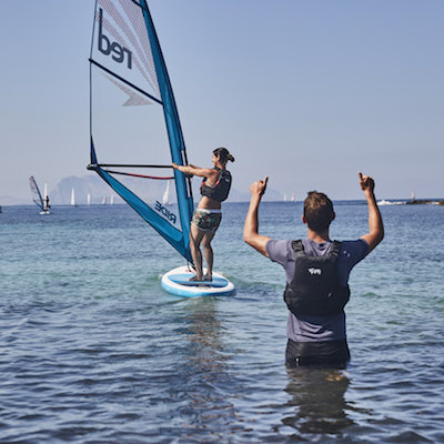Парус для виндсерфинга в комплекте RED PADDLE 2018 WINDSUP RIDE RIG 4,5м2 для серфинга