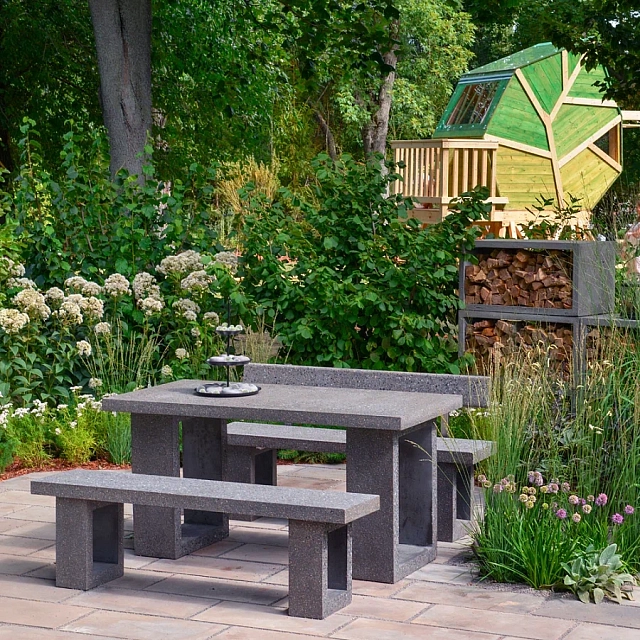 Скамья для костровой чаши Concretika 150 