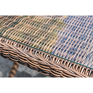 Обеденная группа 4SIS Базелла, цвет коричневый, садовая мебель