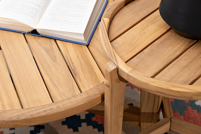 Боковой стол из тика Joygarden Aspen 