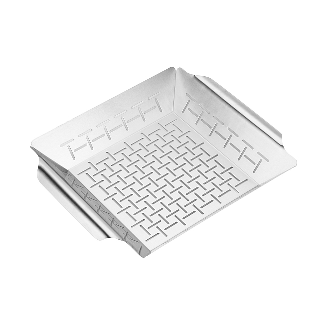 Корзина Primeliner квадратная перфорированная 