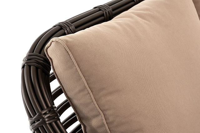 Диван 4SIS Ницца 3-местный Цвет: бронзовый 