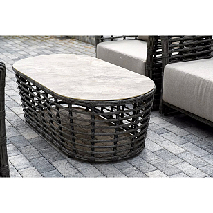 Лаунж-зона 4SIS Валенсия, цвет серый для дачи Лаунж-зона 4SIS Валенсия, цвет серый, садовая мебель