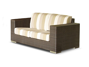 Диван с подушками Skyline Design CUATRO 2002 MOCCA, садовая мебель