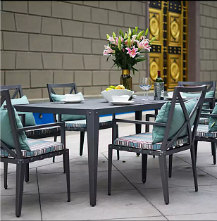 Обеденный стол Вишневый садъ Леон, садовая мебель