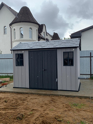 Пластиковый сарай Keter Oakland 1175 SD для сада и загородного дома Пластиковый сарай Keter Oakland 1175 SD, уличное оборудование