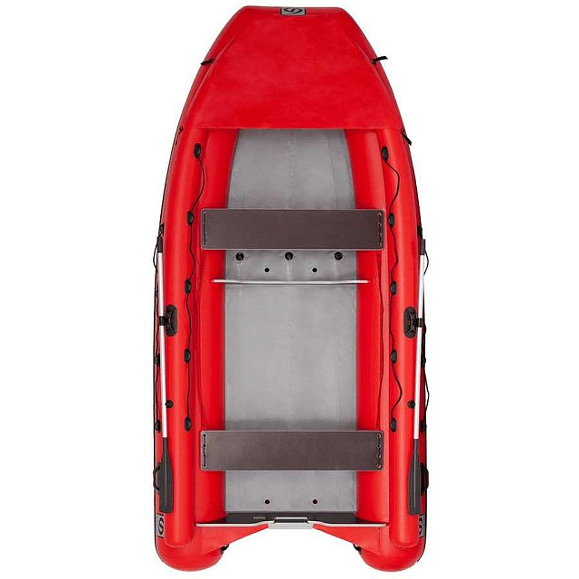 Лодка ПВХ Фрегат 430 FM Jet/L/S красная