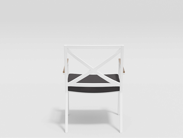 Стул Gardenini Calma White anthracite 