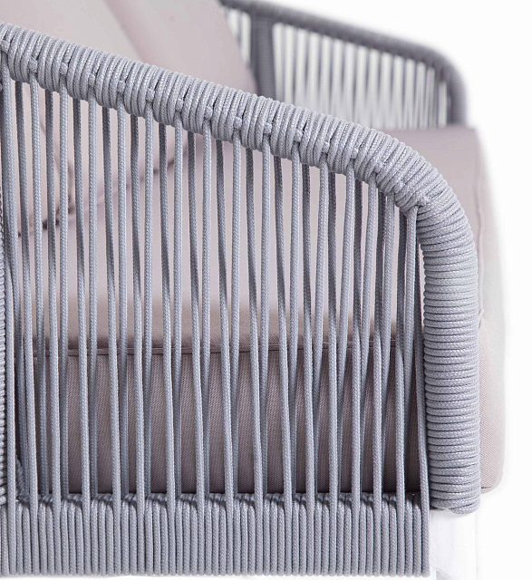 Лаунж-зона 4SIS Канны на 5 персон, цвет светло-серый 