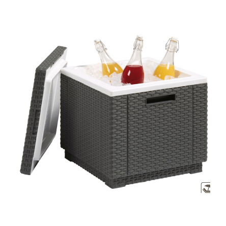 Столик-холодильник Keter Ice Cube коричневый 