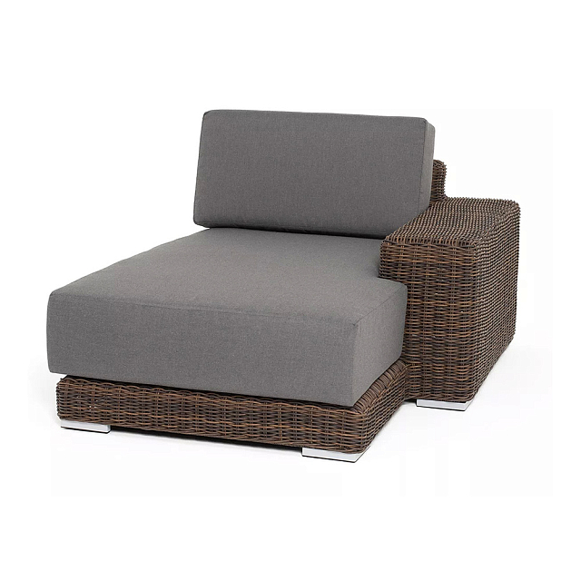 Кушетка 4SIS Капри, цвет коричневый 