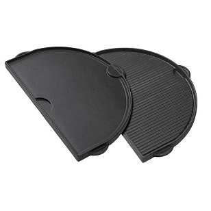 Сковорода чугунная в форме полумесяца для Primo Oval 400 (XL) для сада