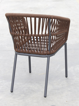 Кресло плетеное с подушками Tagliamento Favorita, садовая мебель