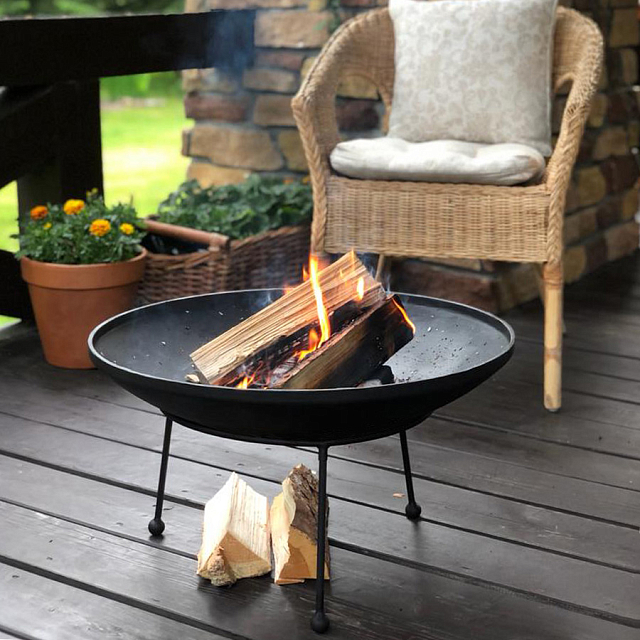 Кострище очаг для дачи Concretika Iron С60 