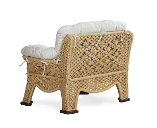 Кресло-стул сизалевое Leda Элегия, садовая мебель