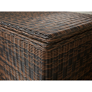 Набор из 2х сундуков Lite Karl 120 и 140 Цвет: темно-коричневый, садовая мебель