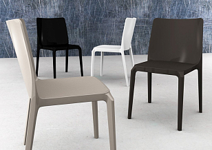 Стул Pedrali Blitz Цвет: черный для дачи Стул Pedrali Blitz Цвет: черный, садовая мебель