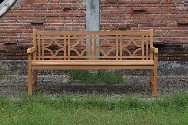 Скамейка из тика Lite Matera 