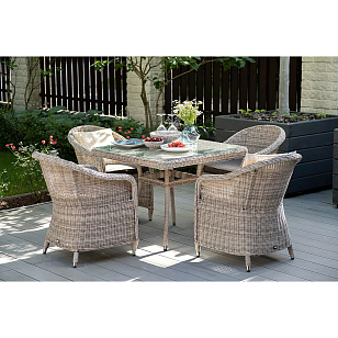 Кресло 4SIS Равенна, цвет бежевый для дачи Кресло 4SIS Равенна, цвет бежевый, садовая мебель