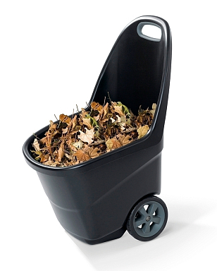 Тележка садовая Keter Easy Go XL 62 л Цвет: антрацит, садовая мебель