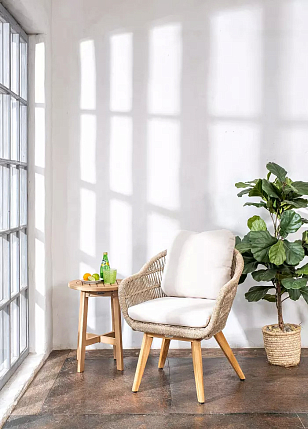 Кресло обеденное из тика Joygarden Talara, садовая мебель