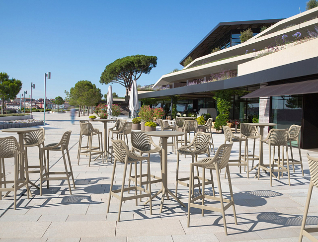 Стул барный Siesta Contract Air Bar 75 Цвет: бежевый 