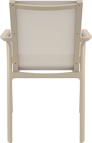 Кресло Siesta Contract Pacific Цвет: бежевый для дачи Кресло Siesta Contract Pacific Цвет: бежевый, садовая мебель