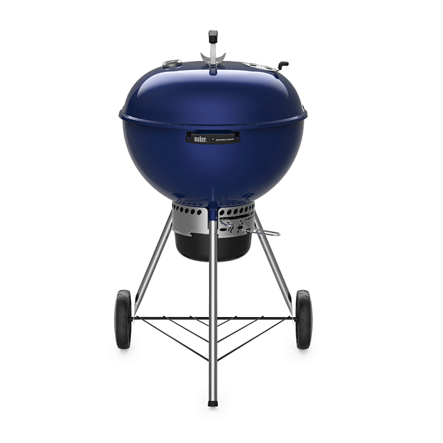 гриль угольный weber master-touch gbs c-5750, синий океан