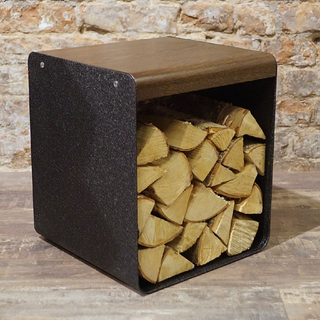 Дровник Grey stone Woodbox table