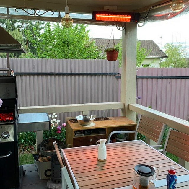 Уличный электрический обогреватель WWT Elcon RCH-2000/4 